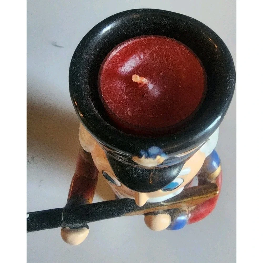 Yankee Candle Nutcracker gun Tealight Candle Holder Christmas Soldier